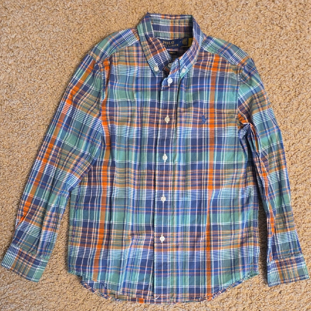 Polo by Ralph Lauren Men's Vibrant Plaid Button-Down Shirt